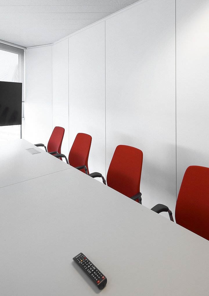 geluidsisolerende verplaatsbare systeemwand