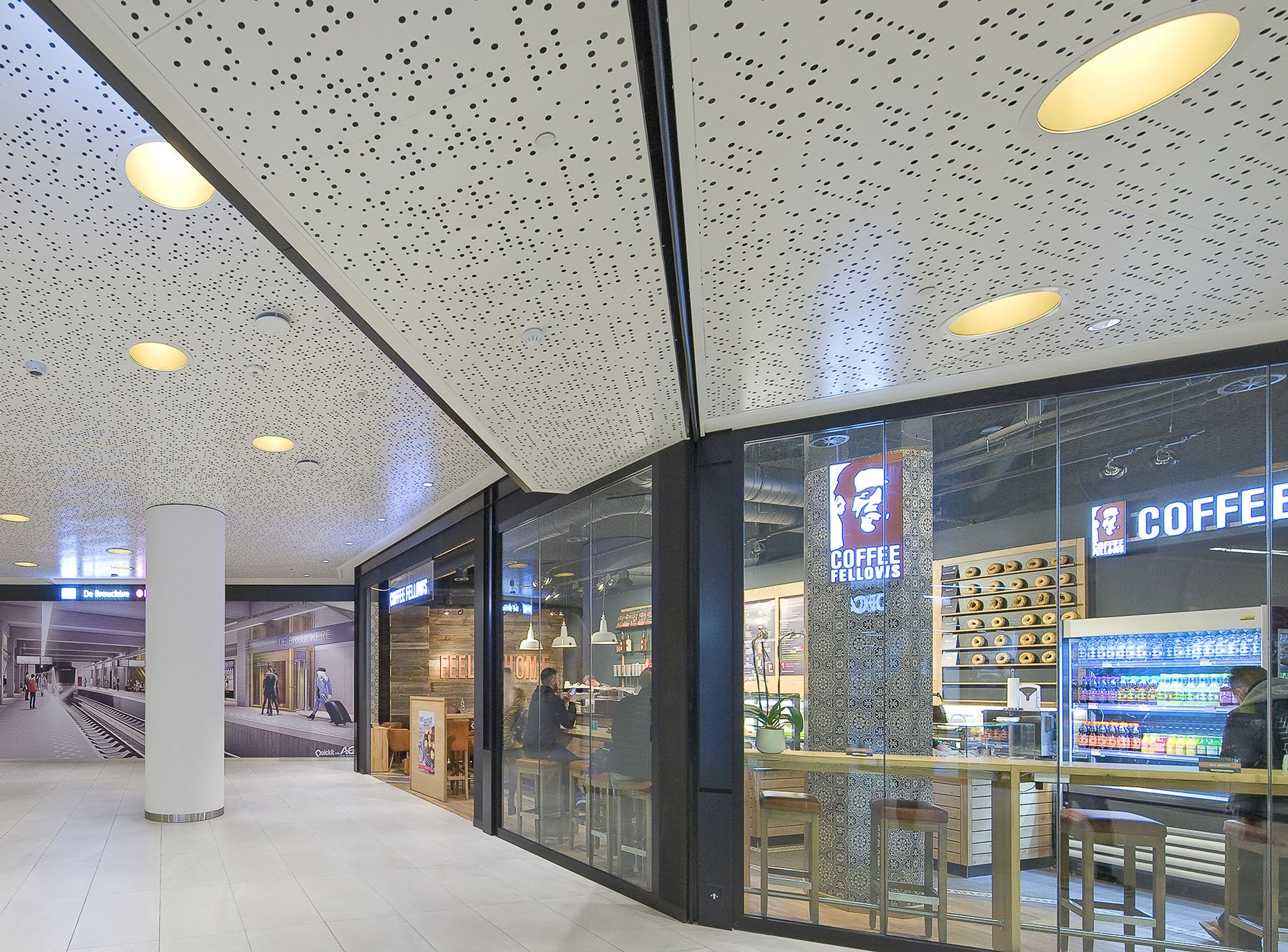 Anspachlaan metrostation JB FIREGLASS